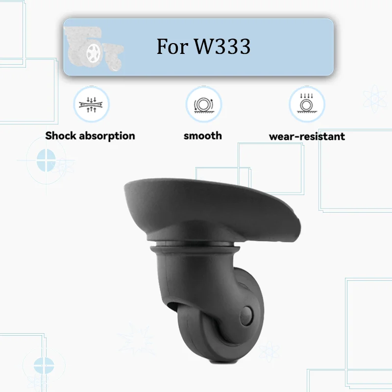 For W333 Luggage Wheel Repair - Quiet Replacement Wheels With 360° Rotation Compatible With Most Luggage Wheel Replacement Parts
For W333 Luggage Wheel Repair - Quiet Replacement Wheels With 360° Rotation Compatible With Most Luggage Wheel Replacement Parts