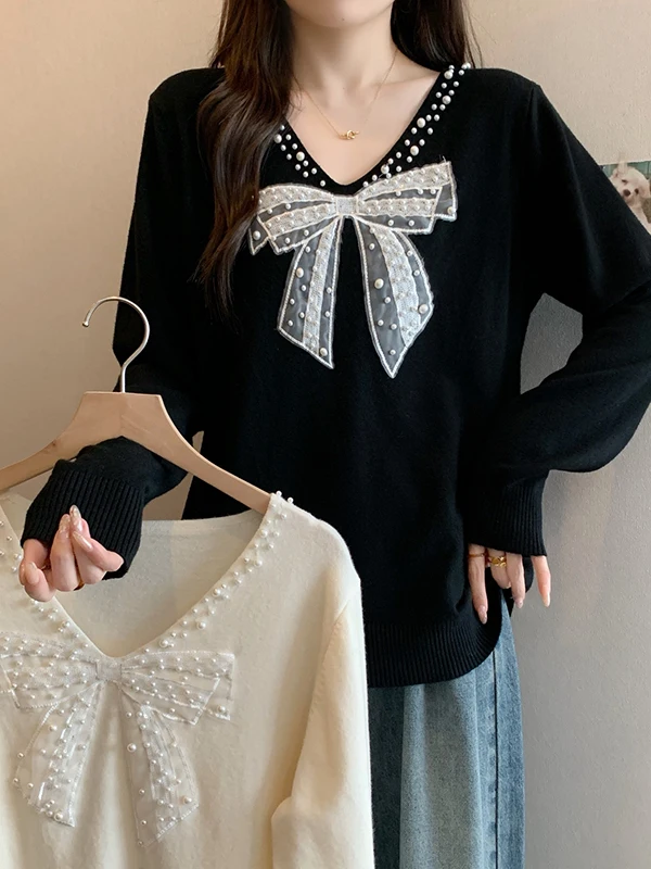 plus Size Women's V-Neck Knitwear Loose Base Layer Top Design Sensation Slimming Spring Fashion 2026 Casual Long Sleeve Shirt
plus Size Women's V-Neck Knitwear Loose Base Layer Top Design Sensation Slimming Spring Fashion 2026 Casual Long Sleeve Shirt