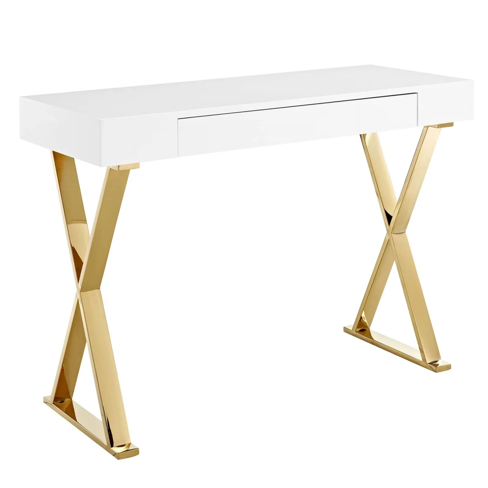 Modern Furniture Home Executive Desk Wood Frame Small Metal And Stainless Steel Leg White Gloss Gold Office Desks Table Luxury
Modern Furniture Home Executive Desk Wood Frame Small Metal And Stainless Steel Leg White Gloss Gold Office Desks Table Luxury