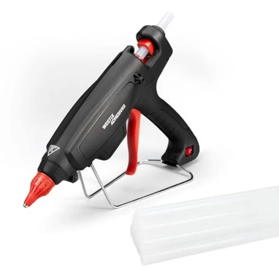 GG-220 Industrial 200W Hot Glue Gun with 10 pcs Glue Sticks - 1/2" x 10" Full-Size Glue Sticks - Hot Glue Gun Kit
GG-220 Industrial 200W Hot Glue Gun with 10 pcs Glue Sticks - 1/2" x 10" Full-Size Glue Sticks - Hot Glue Gun Kit