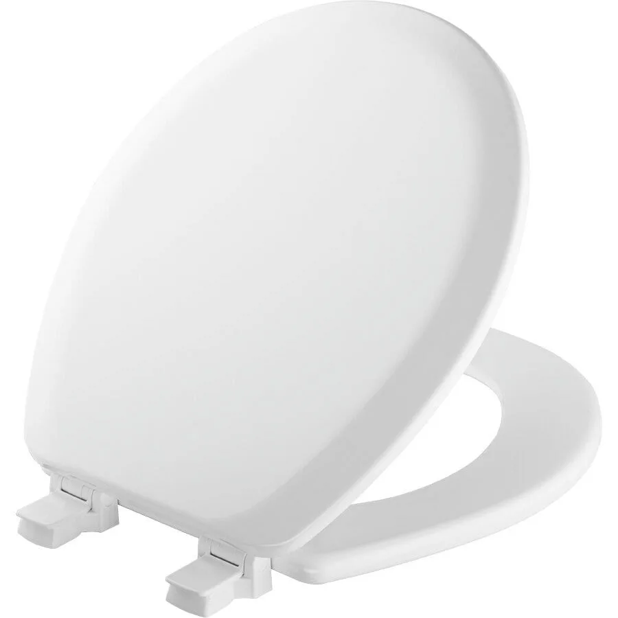 Cameron Round Enameled Wood Toilet Seat in White with Stay·Tite Seat Fastening System and Easy·Clean Hinge
Cameron Round Enameled Wood Toilet Seat in White with Stay·Tite Seat Fastening System and Easy·Clean Hinge