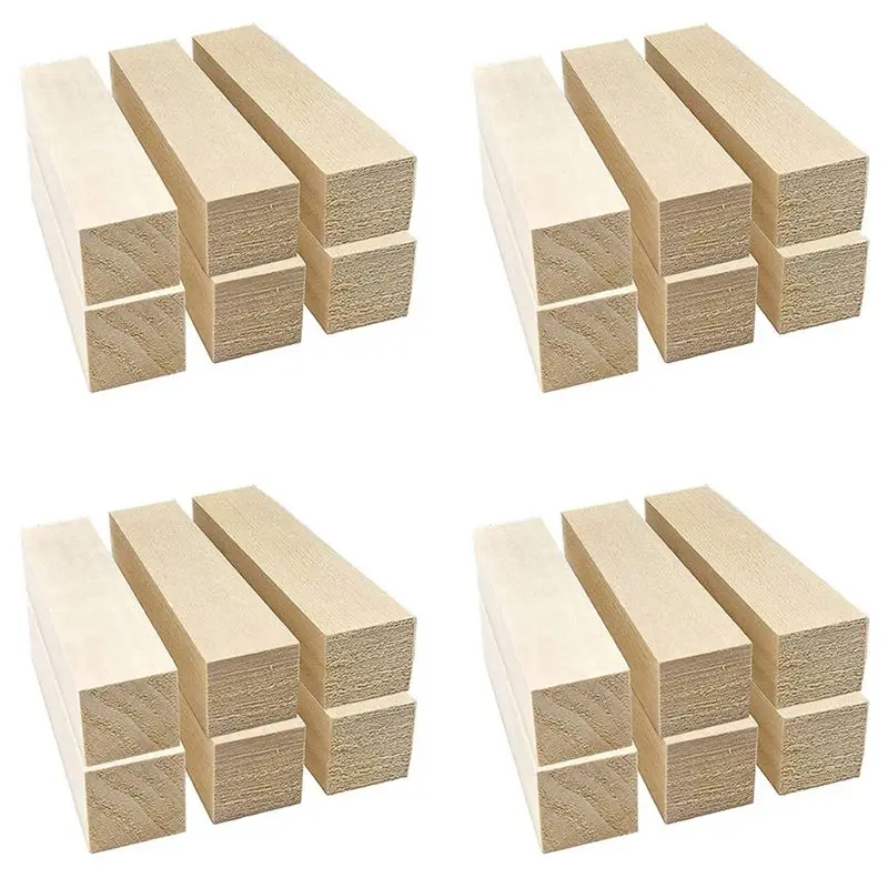 A98E-24Pcs Basswood Carving Blocks For Wood Beginners Carving Hobby Kit DIY Carving Wood
A98E-24Pcs Basswood Carving Blocks For Wood Beginners Carving Hobby Kit DIY Carving Wood