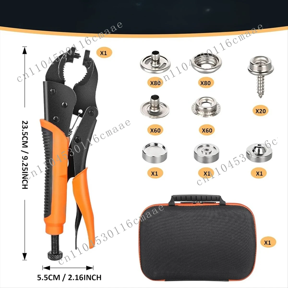 Brand New Buckle Tool Set, Canvas Cover Button Tool Installer, 15mm Buckle Tool, with 80 Sets of Marine Buckles
Brand New Buckle Tool Set, Canvas Cover Button Tool Installer, 15mm Buckle Tool, with 80 Sets of Marine Buckles