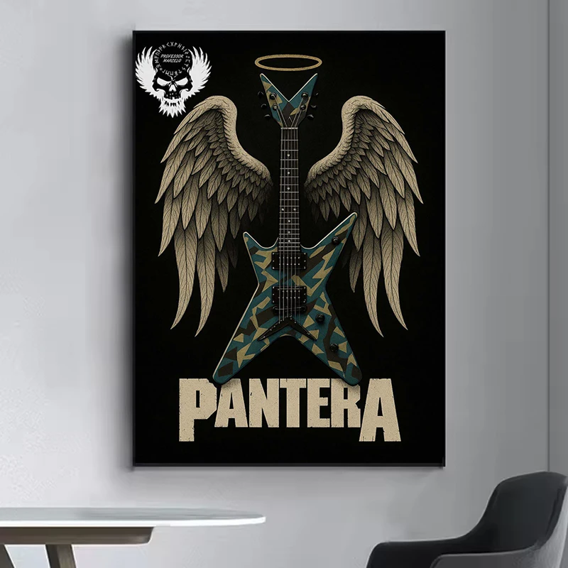 Retro Pantera Band Poster Wall Posters for Room Decoration Bedroom Decorations Gift Kitchen Decor Decorative Picture Vintage
Retro Pantera Band Poster Wall Posters for Room Decoration Bedroom Decorations Gift Kitchen Decor Decorative Picture Vintage