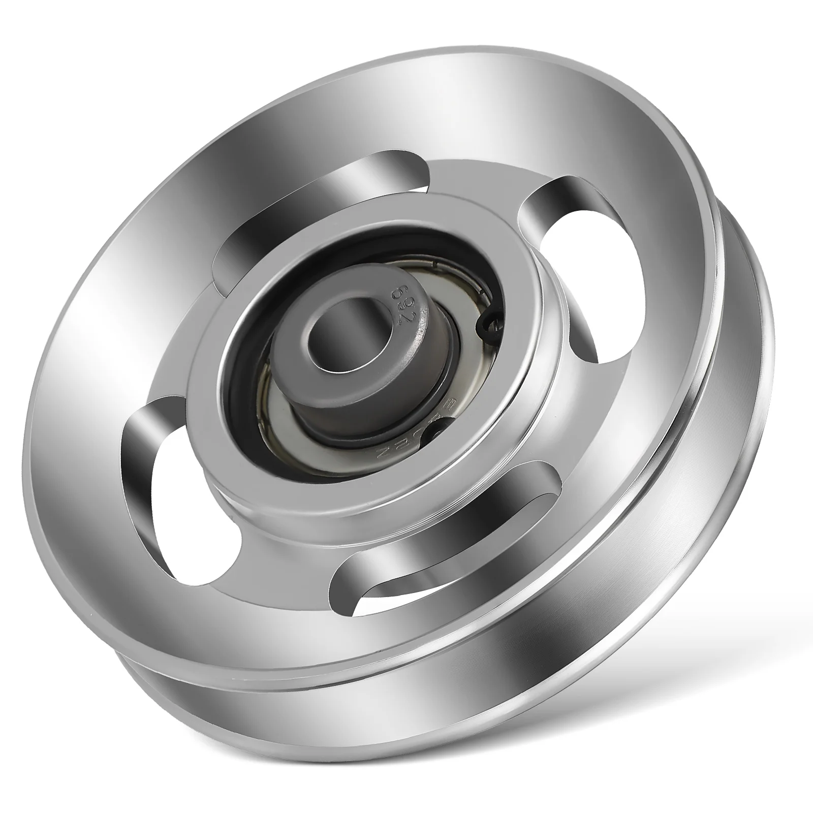 Aluminum Pulley Accessories Wheels for Gym Belt Cable Machine Pulleys Equipment
Aluminum Pulley Accessories Wheels for Gym Belt Cable Machine Pulleys Equipment