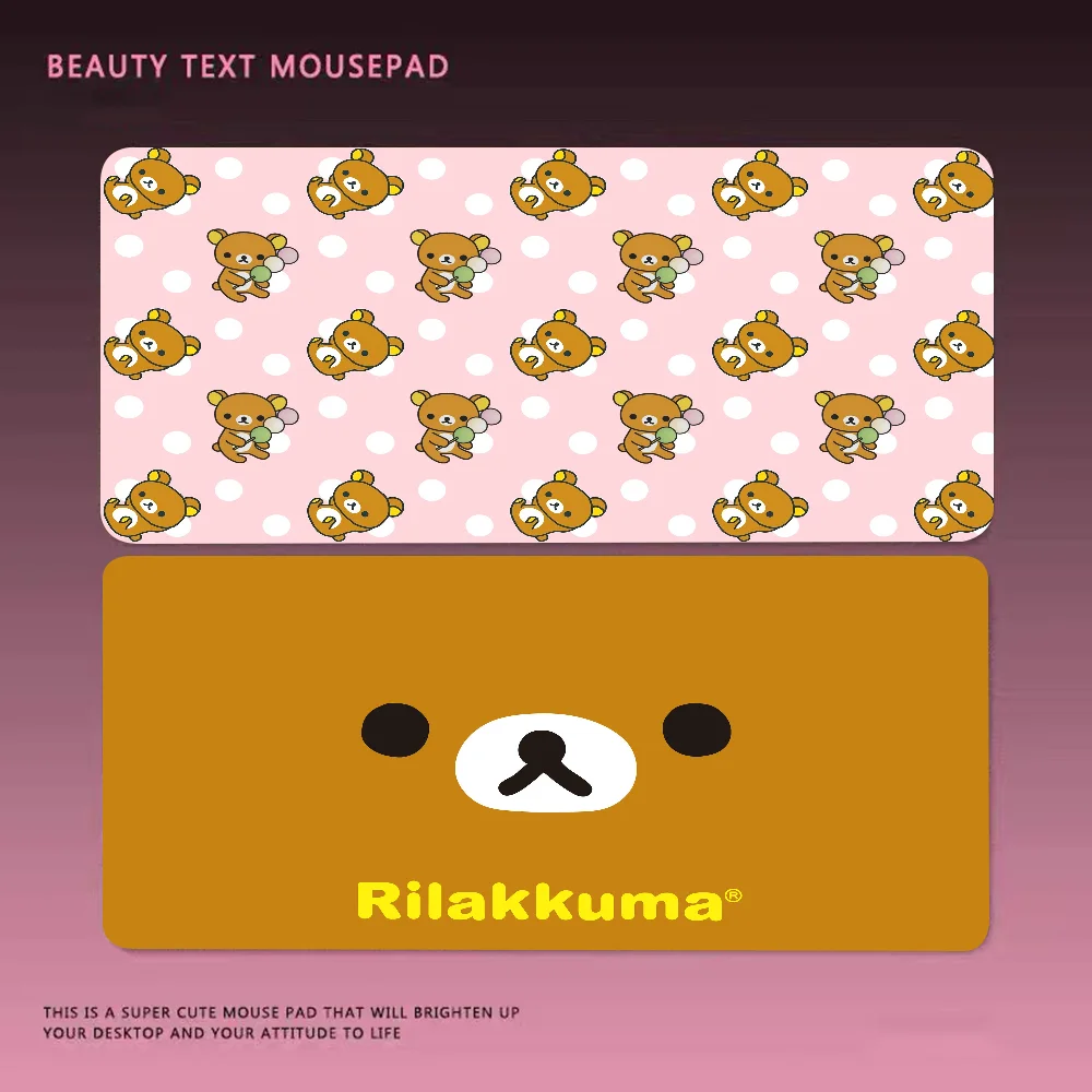 Cute Rilakkuma Bear Beautiful Durable Rubber Mouse Mat Pad Size For CSGO Game Player Desktop PC Computer Laptop
Cute Rilakkuma Bear Beautiful Durable Rubber Mouse Mat Pad Size For CSGO Game Player Desktop PC Computer Laptop