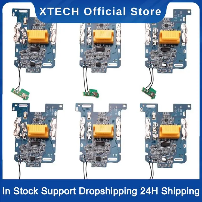 XTECH 6 шт. BL1830 плата защиты литий-аккумулятора для инструментов 18 В BL1815 BL1860 LXT400 BL1850, модуль зарядки печатной платы BMS
XTECH 6 шт. BL1830 плата защиты литий-аккумулятора для инструментов 18 В BL1815 BL1860 LXT400 BL1850, модуль зарядки печатной платы BMS