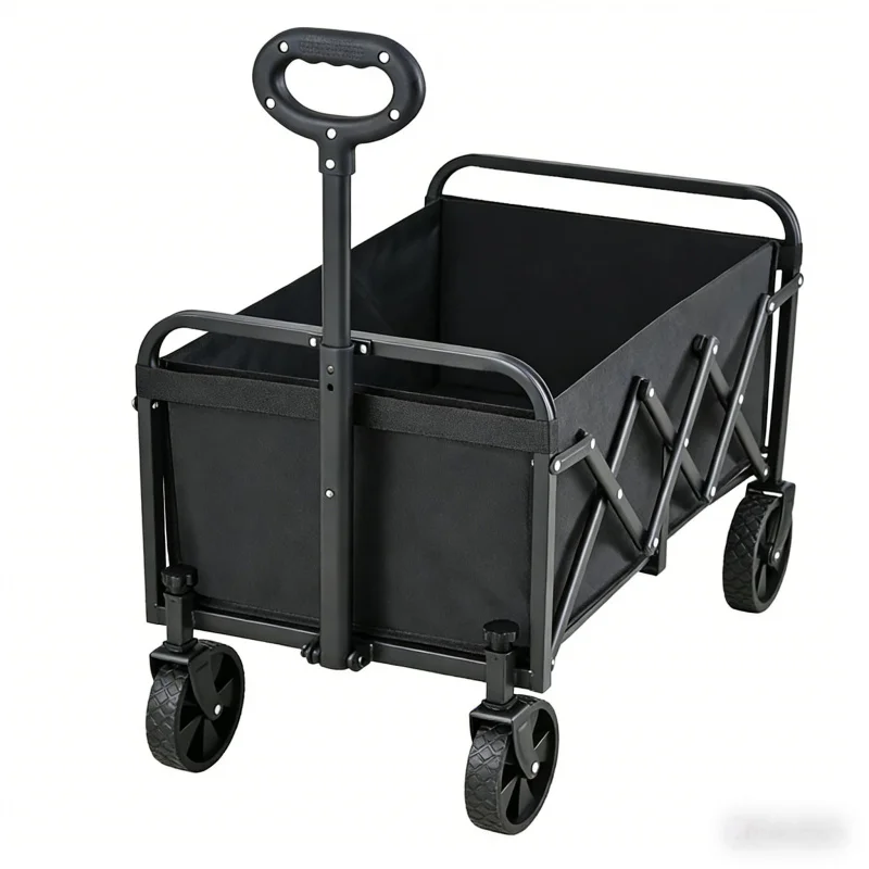 Outdoor garden camping large-capacity folding trolley, portable, detachable, compact and lightweight picnic camping cart
Outdoor garden camping large-capacity folding trolley, portable, detachable, compact and lightweight picnic camping cart