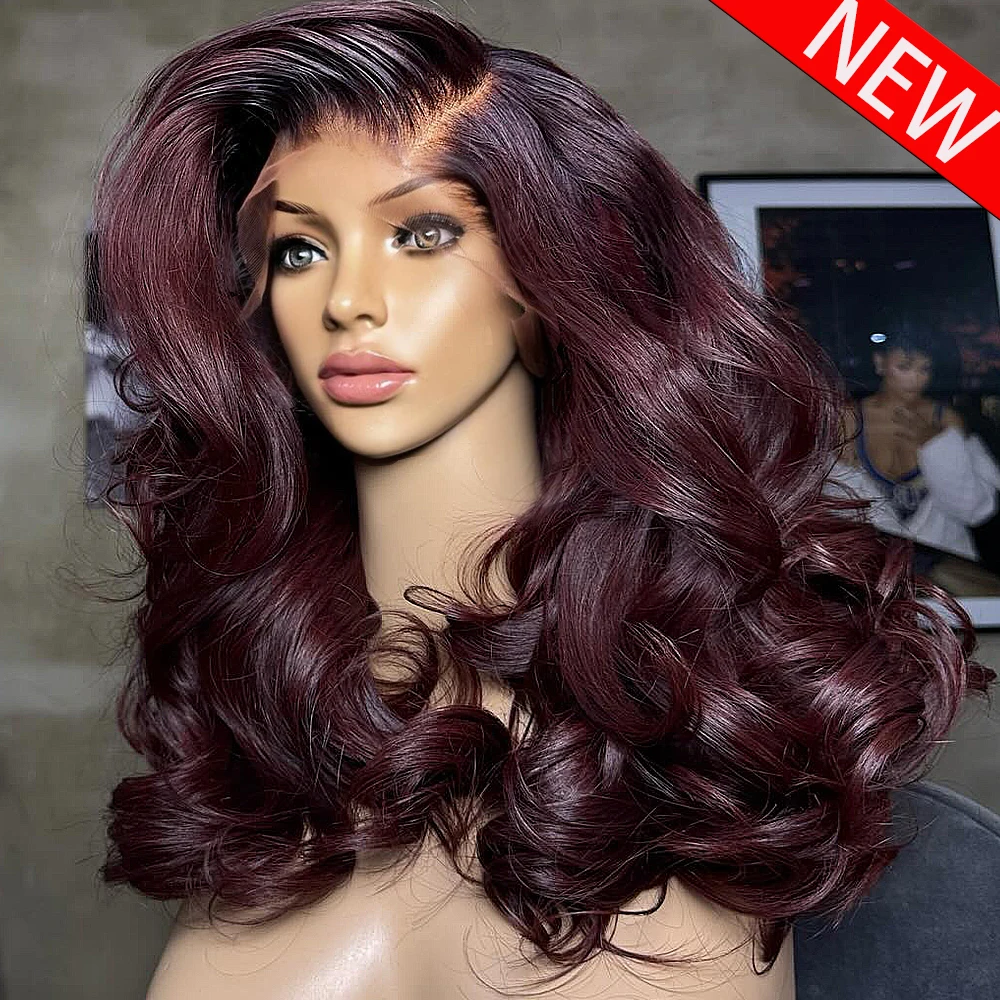 Burgundy 13x6 HD Lace Frontal Human Hair Wigs For Women Bouncy Curly 16-36 Inch 100% Human Hair Wigs For Black Women Wear And Go
Burgundy 13x6 HD Lace Frontal Human Hair Wigs For Women Bouncy Curly 16-36 Inch 100% Human Hair Wigs For Black Women Wear And Go