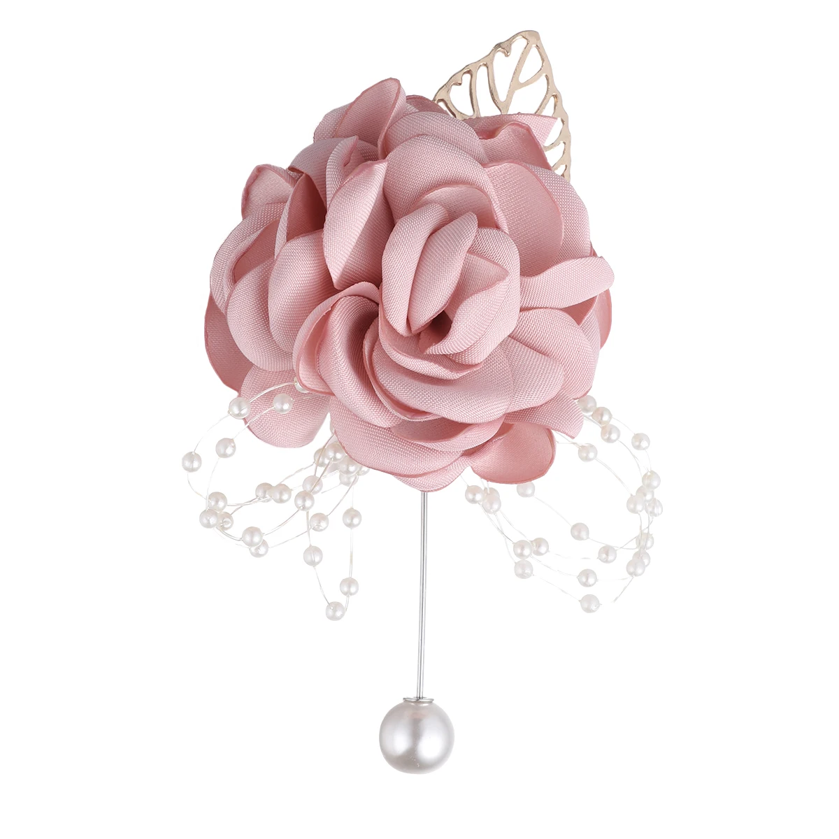 Artificial Rose Brooch Corsage Lifelike Floral Breastpin for Bridesmaid Bride Wedding Party Decor
Artificial Rose Brooch Corsage Lifelike Floral Breastpin for Bridesmaid Bride Wedding Party Decor