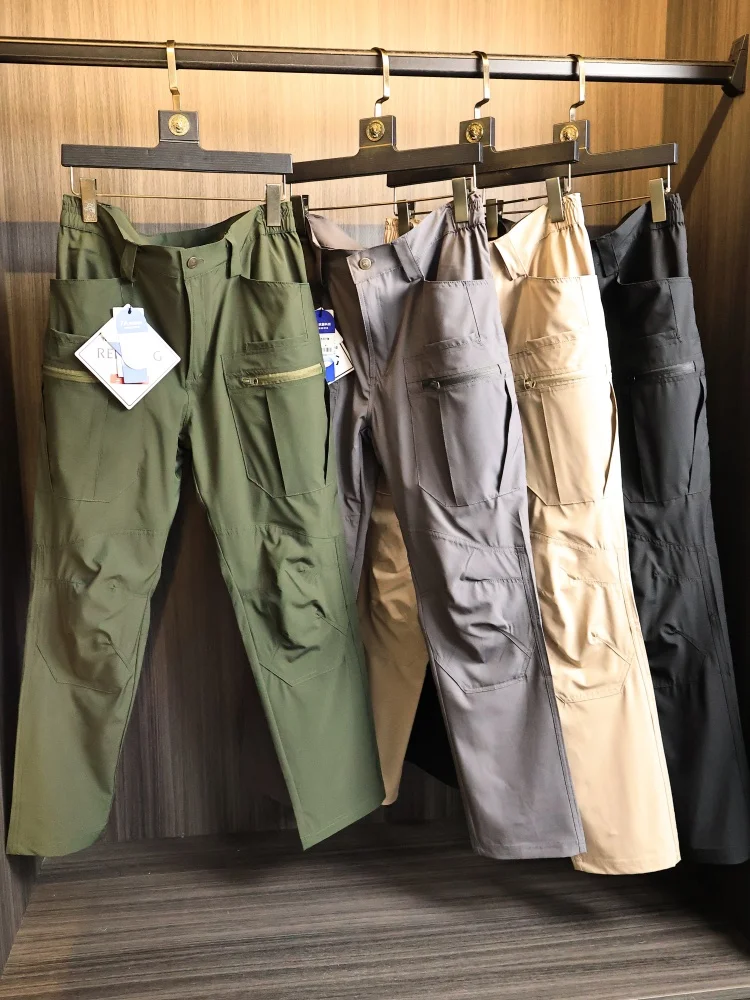 Outdoor Men's Lightweight Soft Casual Pants Tactical Workwear Waterproof Quick Dry Straight Leg Urban Outdoor Style
Outdoor Men's Lightweight Soft Casual Pants Tactical Workwear Waterproof Quick Dry Straight Leg Urban Outdoor Style