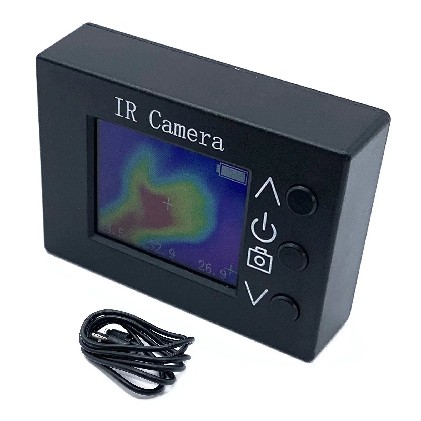 Handheld Thermal Imager Infrared Camera with Screen MLX90640ESFBAB Infrared Sensor Intelligent Building Control
Handheld Thermal Imager Infrared Camera with Screen MLX90640ESFBAB Infrared Sensor Intelligent Building Control