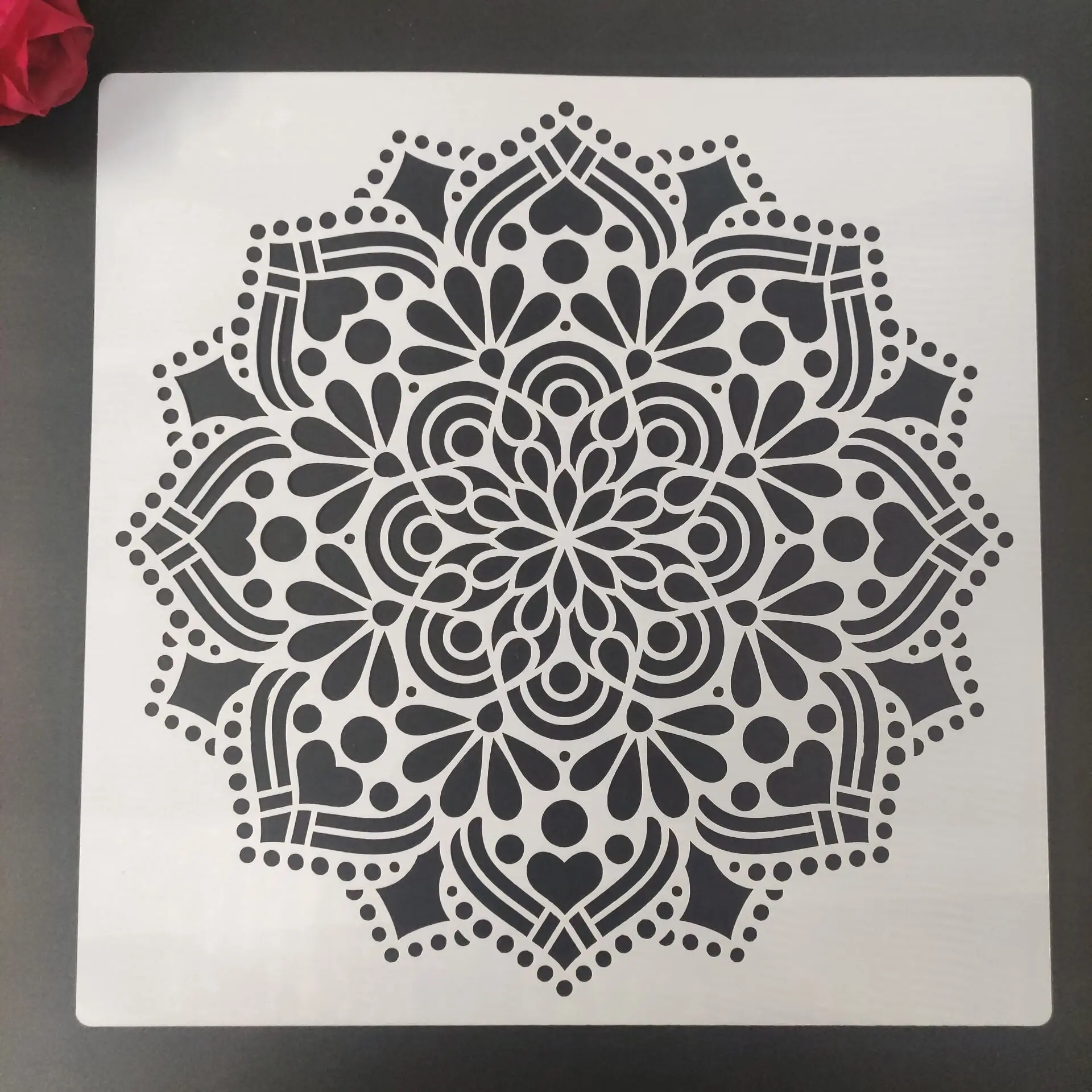 30 * 30cm Mandala DIY Layering Stencils Wall Painting Scrapbook Coloring Embossing Album Decorative Template for walls N84
30 * 30cm Mandala DIY Layering Stencils Wall Painting Scrapbook Coloring Embossing Album Decorative Template for walls N84