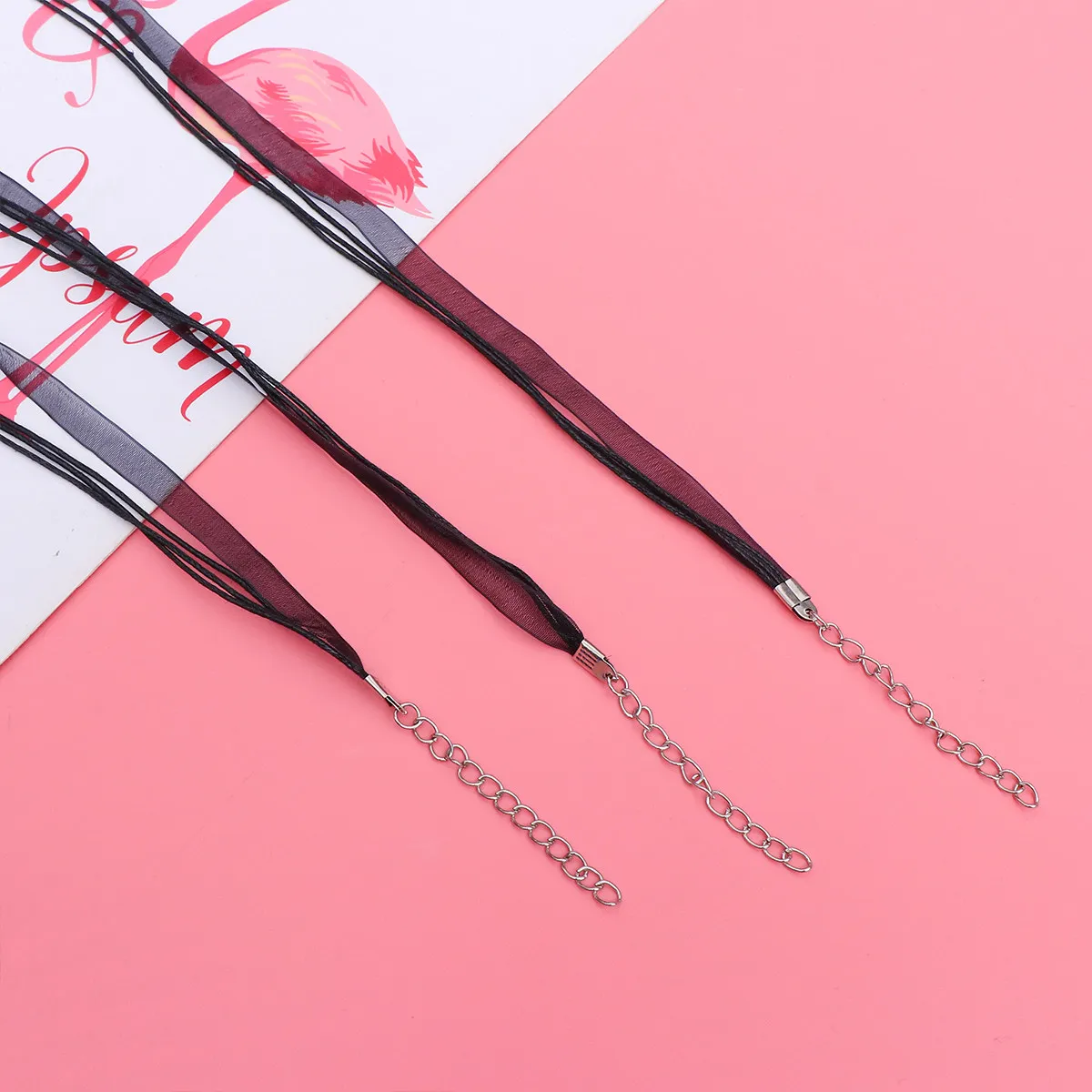 100Pcs Colorful Yarn Wax Cord Necklace Chain Set for Jewelry Making DIY Bracelet Necklace Craft Supplies with Alloy Lobster
100Pcs Colorful Yarn Wax Cord Necklace Chain Set for Jewelry Making DIY Bracelet Necklace Craft Supplies with Alloy Lobster