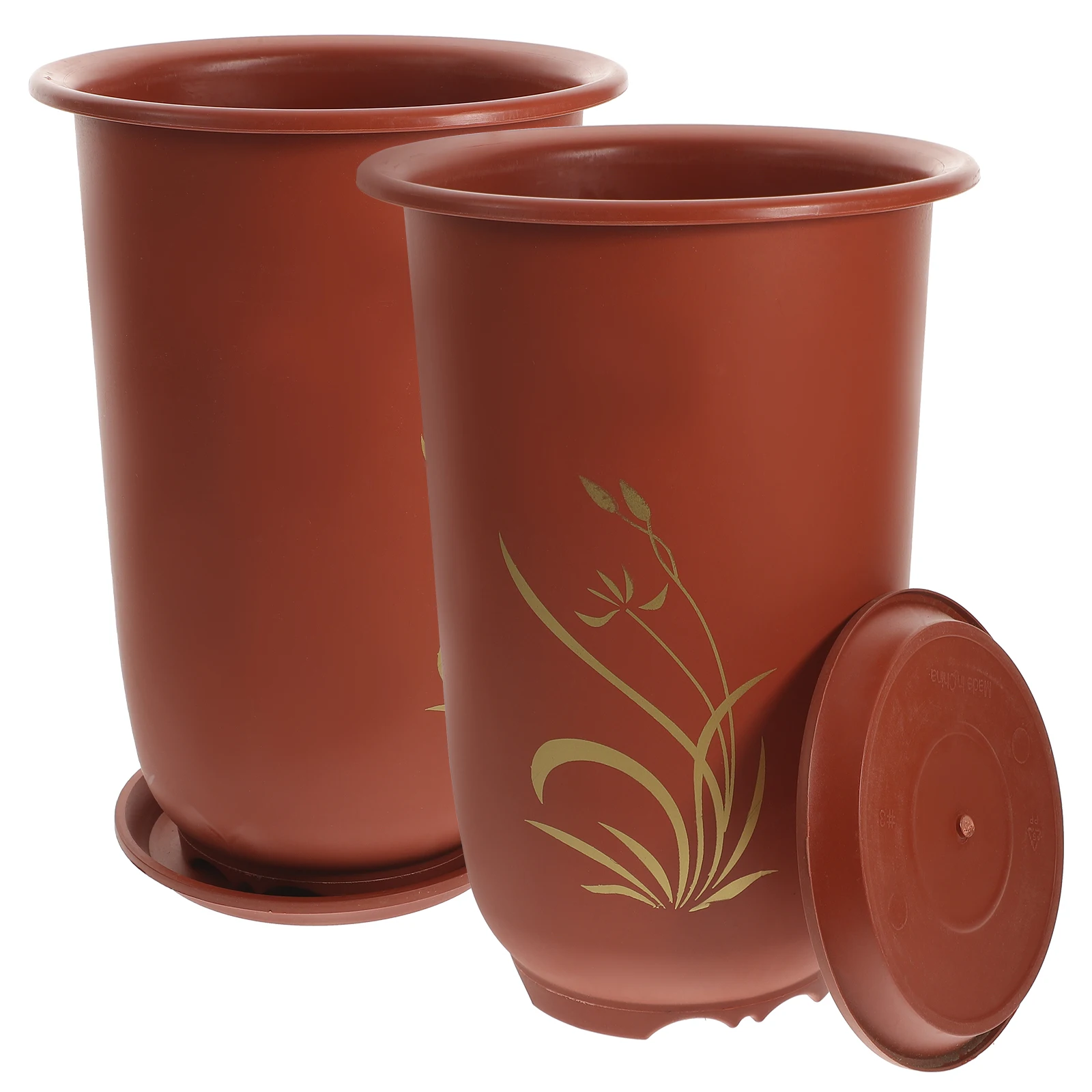 2pcs Resin chid Plant Pots Saucer Drainage Holes for Indoor Outdoor balconies courtyards parks flower plant nursery pots
2pcs Resin chid Plant Pots Saucer Drainage Holes for Indoor Outdoor balconies courtyards parks flower plant nursery pots