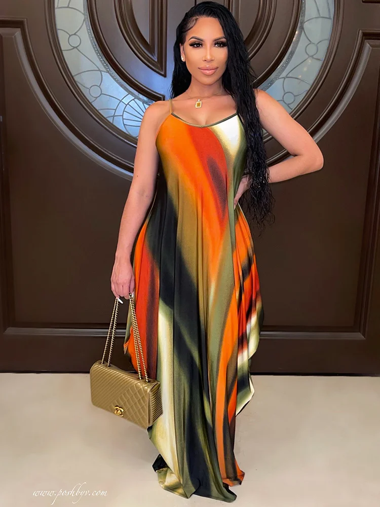2023 Summer Summer Loose Sleeveless V-Neck Strap Maxi Dress Vestidos De Mujer Casual Robe Female
2023 Summer Summer Loose Sleeveless V-Neck Strap Maxi Dress Vestidos De Mujer Casual Robe Female