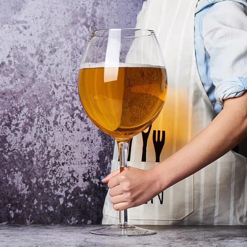 Large Capacity Beer Mug Hero Creative Funny Giant High Foot Cup Crystal Glass Modern Simple Style Brandy Cup Unbranded
Large Capacity Beer Mug Hero Creative Funny Giant High Foot Cup Crystal Glass Modern Simple Style Brandy Cup Unbranded