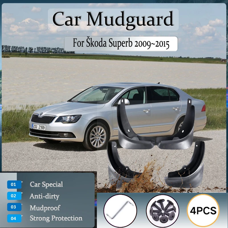 Car Muds Guards For Škoda Superb B6 3T 2009~2015 Dustproof Fender Flare Mudflaps Baffle Stylings Exterior Parts Auto Accessories
Car Muds Guards For Škoda Superb B6 3T 2009~2015 Dustproof Fender Flare Mudflaps Baffle Stylings Exterior Parts Auto Accessories