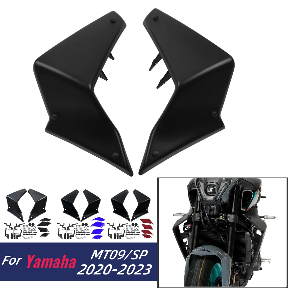 MT09 SP Sport Прижимная сила Голые боковые спойлеры Аэродинамический дефлектор крыла для Yamaha MT 09 2021-2023 MT-09 Аксессуары для мотоциклов
MT09 SP Sport Прижимная сила Голые боковые спойлеры Аэродинамический дефлектор крыла для Yamaha MT 09 2021-2023 MT-09 Аксессуары для мотоциклов
