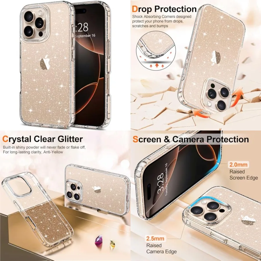 Case Glitter, Sparkly Shiny Bling Sparkle Cute Cover, AntiScratch Soft TPU Th Slim Fit Shockof tective Phone Cases Women Girls
Case Glitter, Sparkly Shiny Bling Sparkle Cute Cover, AntiScratch Soft TPU Th Slim Fit Shockof tective Phone Cases Women Girls