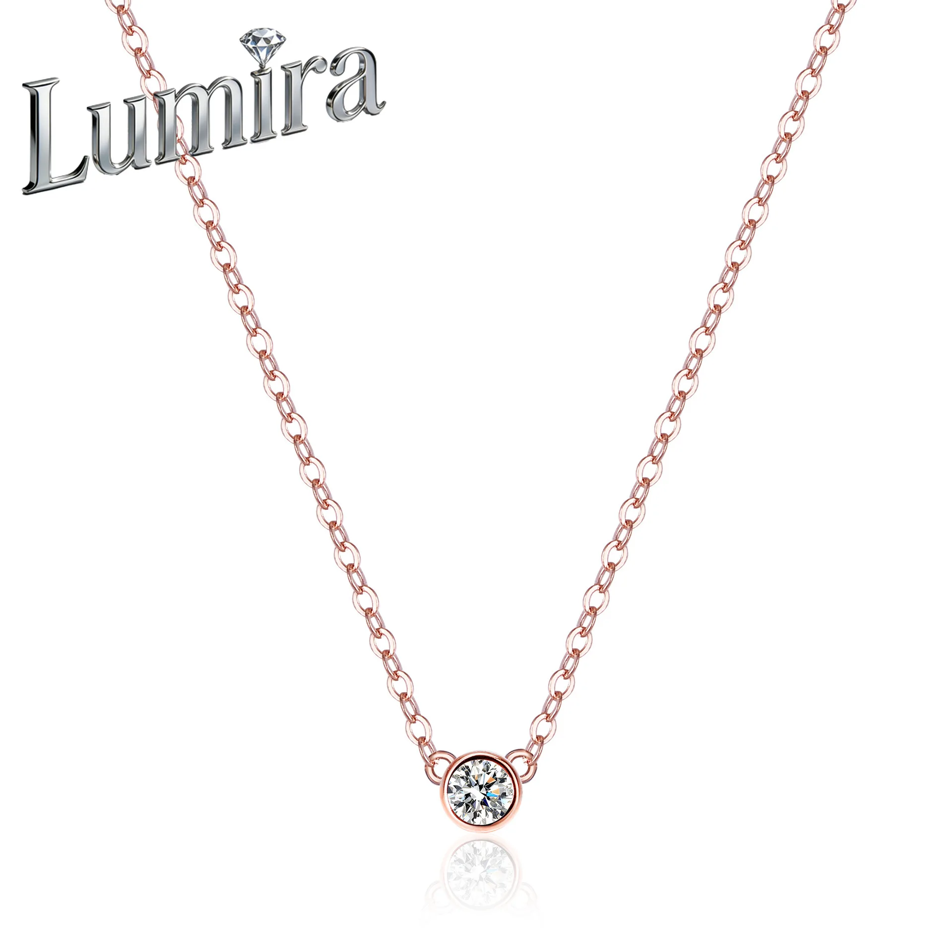 Lumira 18K Champagne Gold 100% 1-Carat Moissanite Necklace for Women Fashionable Bubble-Style Geometric Pendant Choker Necklace
Lumira 18K Champagne Gold 100% 1-Carat Moissanite Necklace for Women Fashionable Bubble-Style Geometric Pendant Choker Necklace