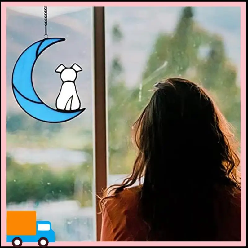Stained Glass Pet Dog Memorial Gifts For Dog Lovers,Window Hangings Ornament Suncatcher, Loss Of Dog Sympathy Gift C Durable
Stained Glass Pet Dog Memorial Gifts For Dog Lovers,Window Hangings Ornament Suncatcher, Loss Of Dog Sympathy Gift C Durable
