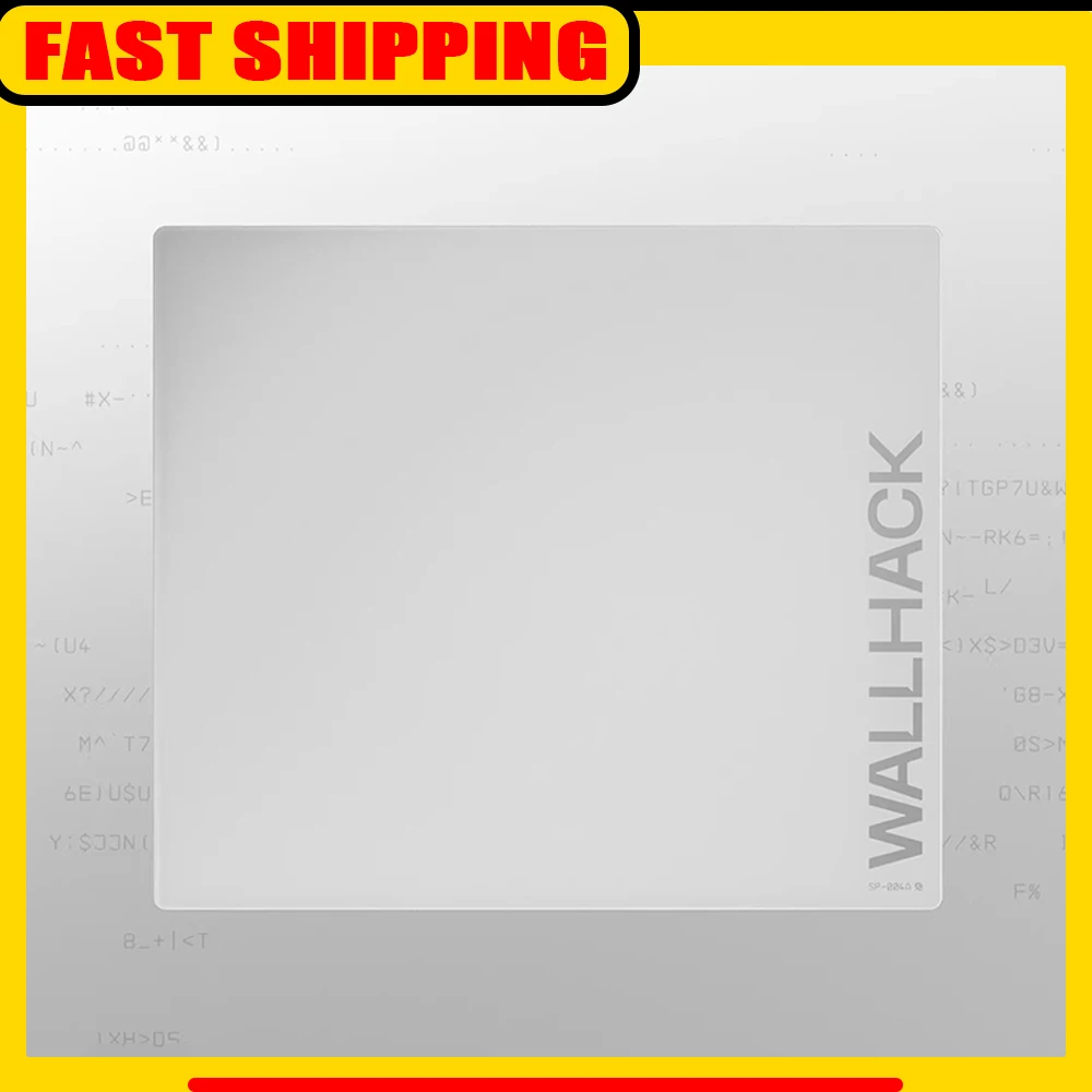 Original WALLHACK SP-004A Glass Mousepad FPS Speed Mouse Pad Uncoated Durable Design Surface Micro-etching Texture For APEX CSGO
Original WALLHACK SP-004A Glass Mousepad FPS Speed Mouse Pad Uncoated Durable Design Surface Micro-etching Texture For APEX CSGO