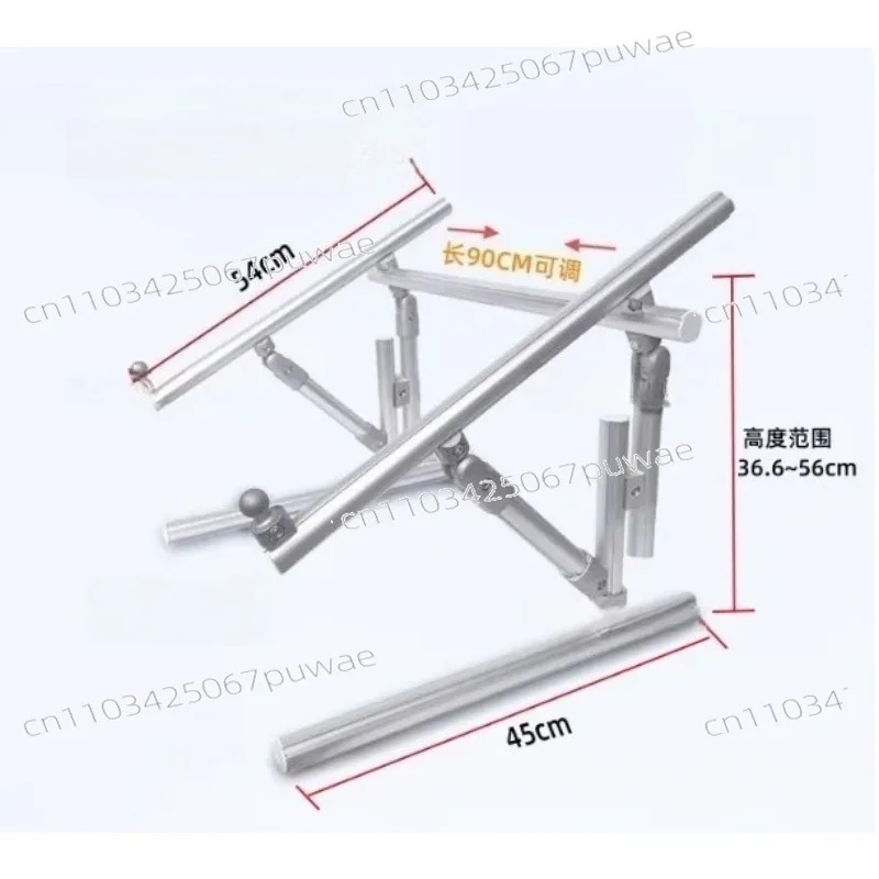 Reinforced Cross-stitch Frame Bed, Aluminum Alloy Reinforced Adjustable Stitch Frame
Reinforced Cross-stitch Frame Bed, Aluminum Alloy Reinforced Adjustable Stitch Frame