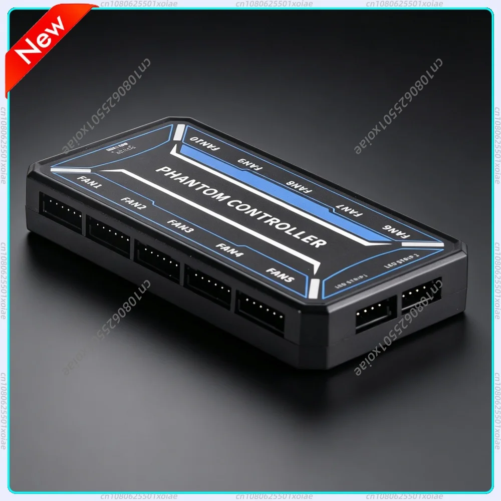 6Pin 10-Port Computer ARGB Fan Hub SATA-Powered Cooling Fan Hub with Remote Control for Computer Case Fans LED Light Bar
6Pin 10-Port Computer ARGB Fan Hub SATA-Powered Cooling Fan Hub with Remote Control for Computer Case Fans LED Light Bar