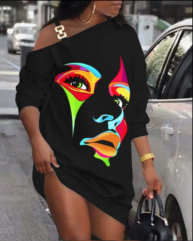 3D Abstract Print Mini Dress Summer Women Sexy Leopard Print Metal Buckle Pullover Vestidos Female Y2k Vintage Clothes Платье
3D Abstract Print Mini Dress Summer Women Sexy Leopard Print Metal Buckle Pullover Vestidos Female Y2k Vintage Clothes Платье