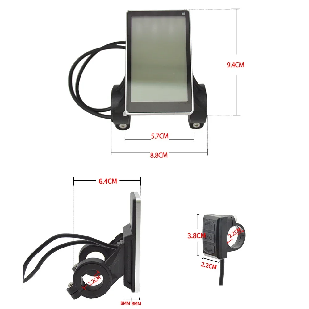 24V 36V 48V Display Electric Bike Display For Cycling For Commuting Widespread Compatibility Responsive Button Controls
24V 36V 48V Display Electric Bike Display For Cycling For Commuting Widespread Compatibility Responsive Button Controls