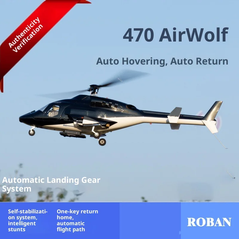 ROBAN 470 Flying Wolf Classic Remastered RTF Рука-рука Вертолет с дистанционным управлением Интеллектуальная модель, конкурентоспособная производительность
ROBAN 470 Flying Wolf Classic Remastered RTF Рука-рука Вертолет с дистанционным управлением Интеллектуальная модель, конкурентоспособная производительность
