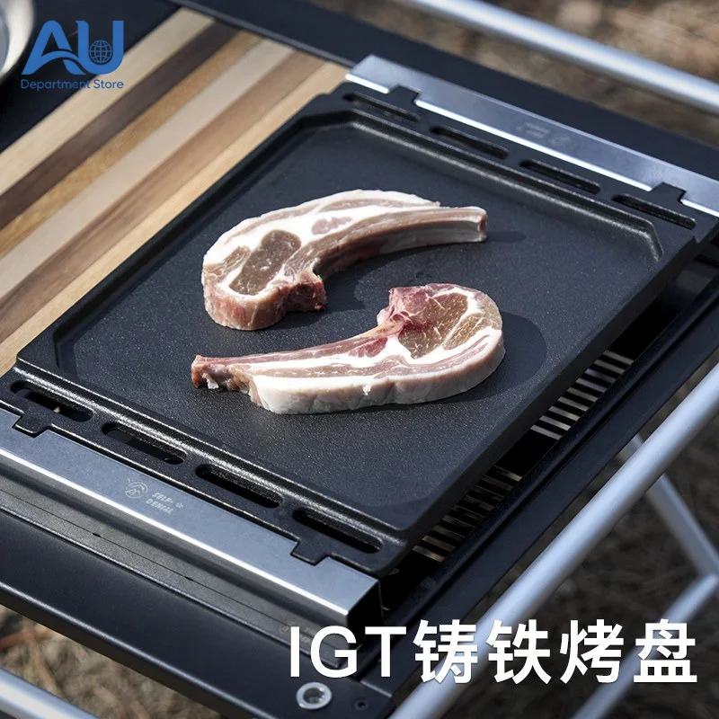 Outdoor Cast Iron Grill Pan Designed for Use with The GS450 Stove. IGT Accessory Iron Griddle Pan
Outdoor Cast Iron Grill Pan Designed for Use with The GS450 Stove. IGT Accessory Iron Griddle Pan