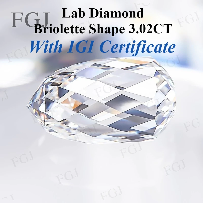 Lab Diamond 2.05CT CVD HPHT Round Shape Portuguese With IGI Certificate Diamonds Stone Wholesale Price For Wedding Jewelry Gifts
Lab Diamond 2.05CT CVD HPHT Round Shape Portuguese With IGI Certificate Diamonds Stone Wholesale Price For Wedding Jewelry Gifts