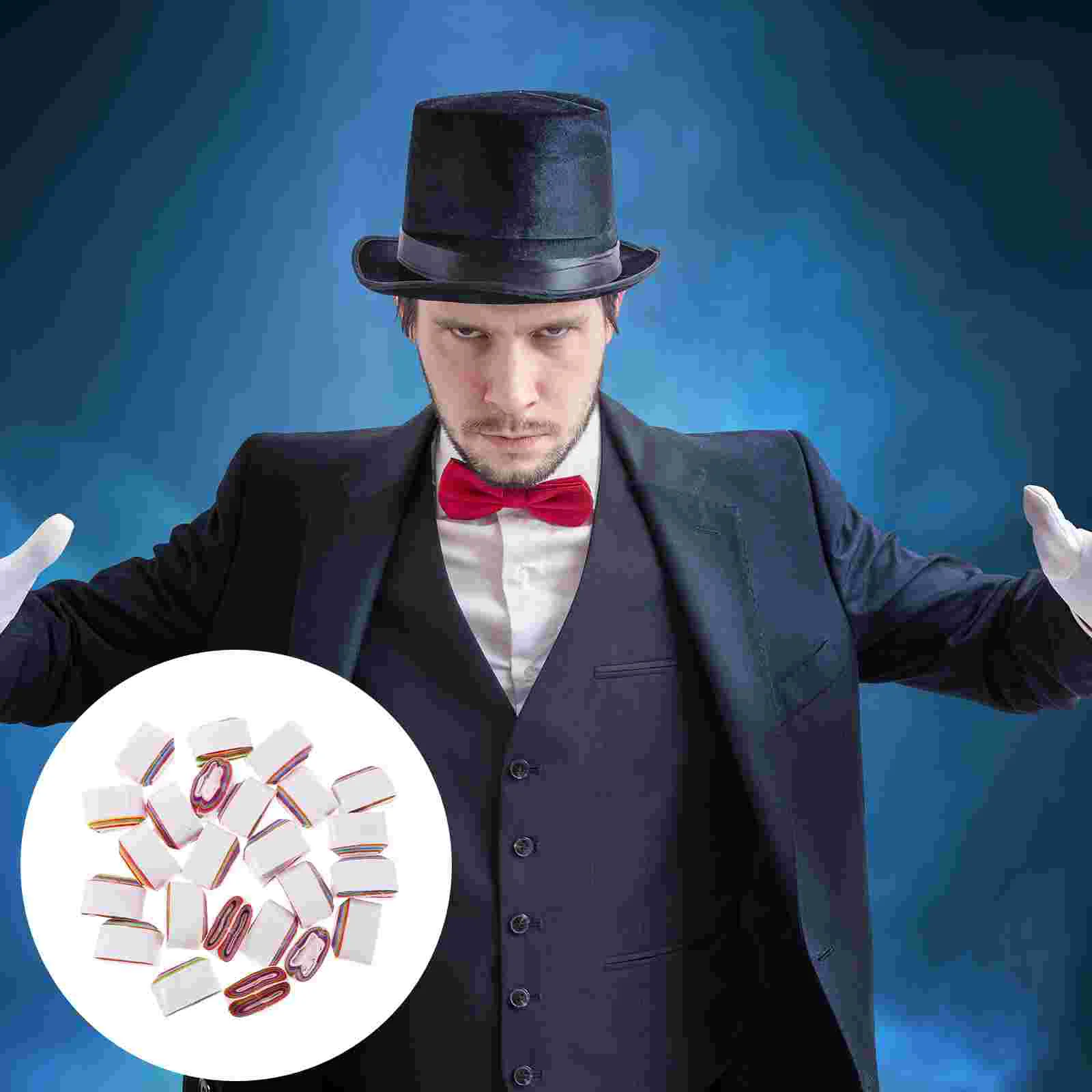 24 Pcs Spit Paper Stage Tricks Accessories Vomit Coils Props Portable Mouth Ornaments Clown
24 Pcs Spit Paper Stage Tricks Accessories Vomit Coils Props Portable Mouth Ornaments Clown