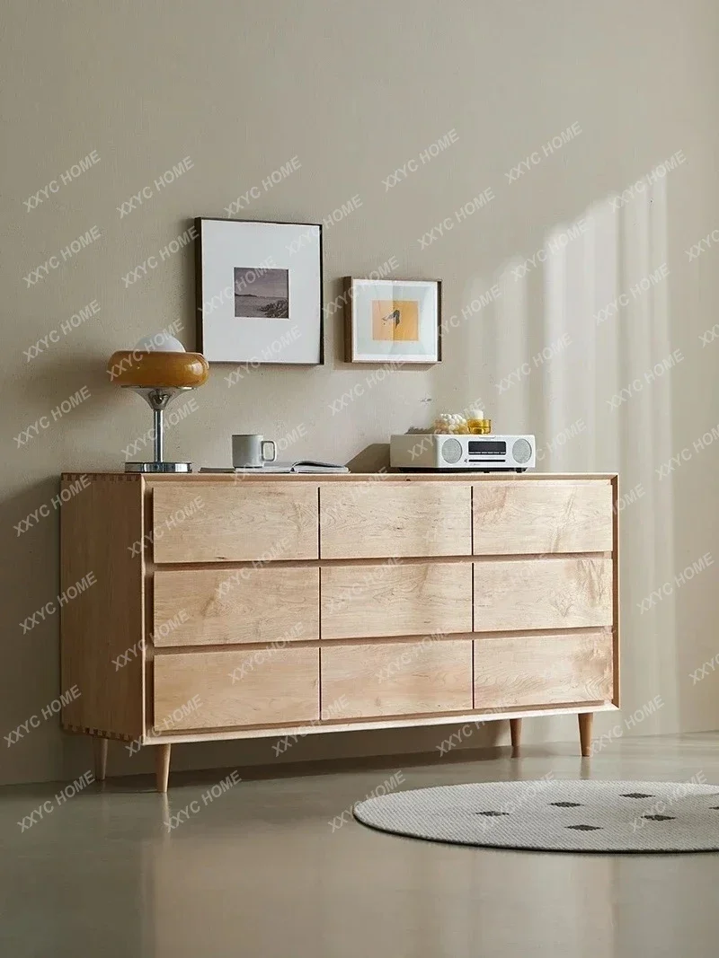 Nine chest cabinets,solid wood storage, simple storage cabinets for bedrooms
Nine chest cabinets,solid wood storage, simple storage cabinets for bedrooms