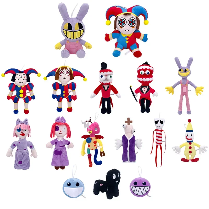 Amazing Digital Circus Plush Set - Pomni & Jax Stuffed Doll, Cute Collectible Toy for Birthday Christmas Kids Gift
Amazing Digital Circus Plush Set - Pomni & Jax Stuffed Doll, Cute Collectible Toy for Birthday Christmas Kids Gift