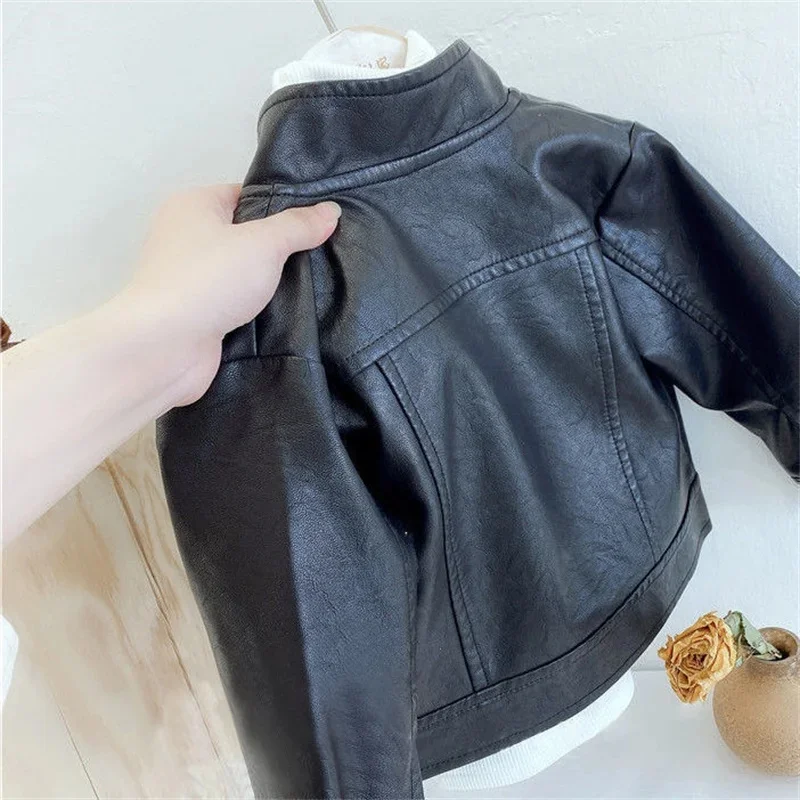 Kids Faux Leather Jacket 21 S36f194bc3da14ad194d93b7fafe374a7P