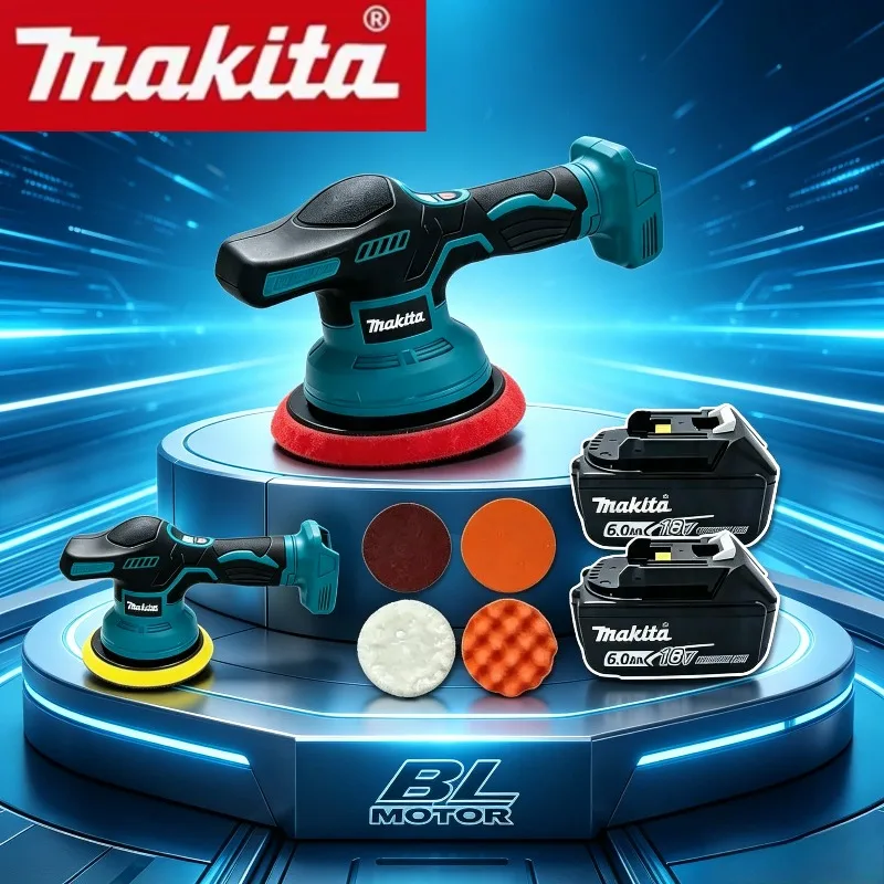 Electric Polisher Makita 8 Gears Digital Display, Cordless Car Polisher Auto Car Waxing Polishing Machine For 18V Battery.
Electric Polisher Makita 8 Gears Digital Display, Cordless Car Polisher Auto Car Waxing Polishing Machine For 18V Battery.
