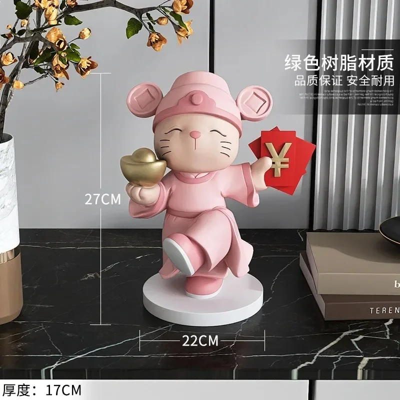 Lucky Home decor 3D God of Wealth Living room Decorative figurines decoration accessories Desk Decoration Opening gifts
Lucky Home decor 3D God of Wealth Living room Decorative figurines decoration accessories Desk Decoration Opening gifts