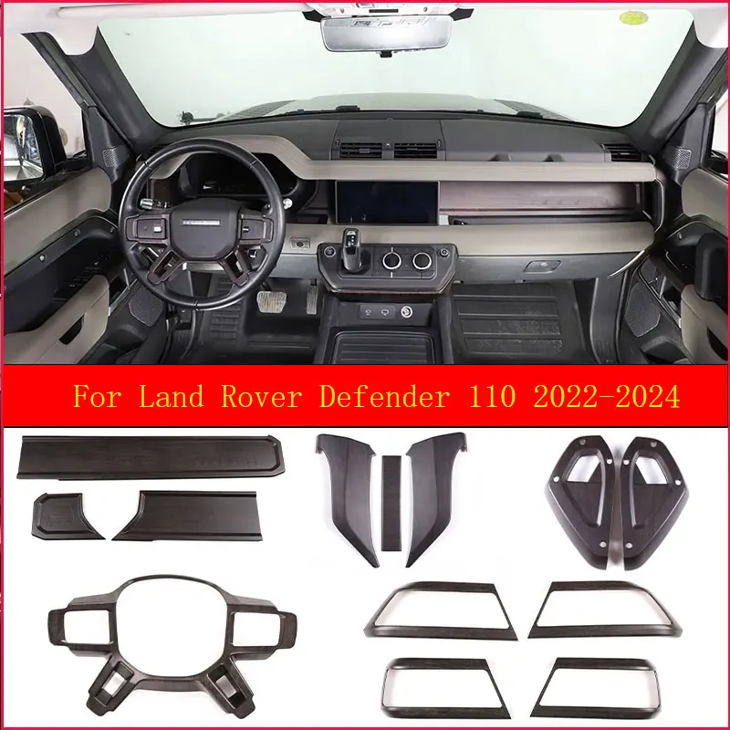 For Land Rover Defender 110 2020-2024 car center console dashboard Frame cover Car Interior Modification Protection Cover Kit
For Land Rover Defender 110 2020-2024 car center console dashboard Frame cover Car Interior Modification Protection Cover Kit