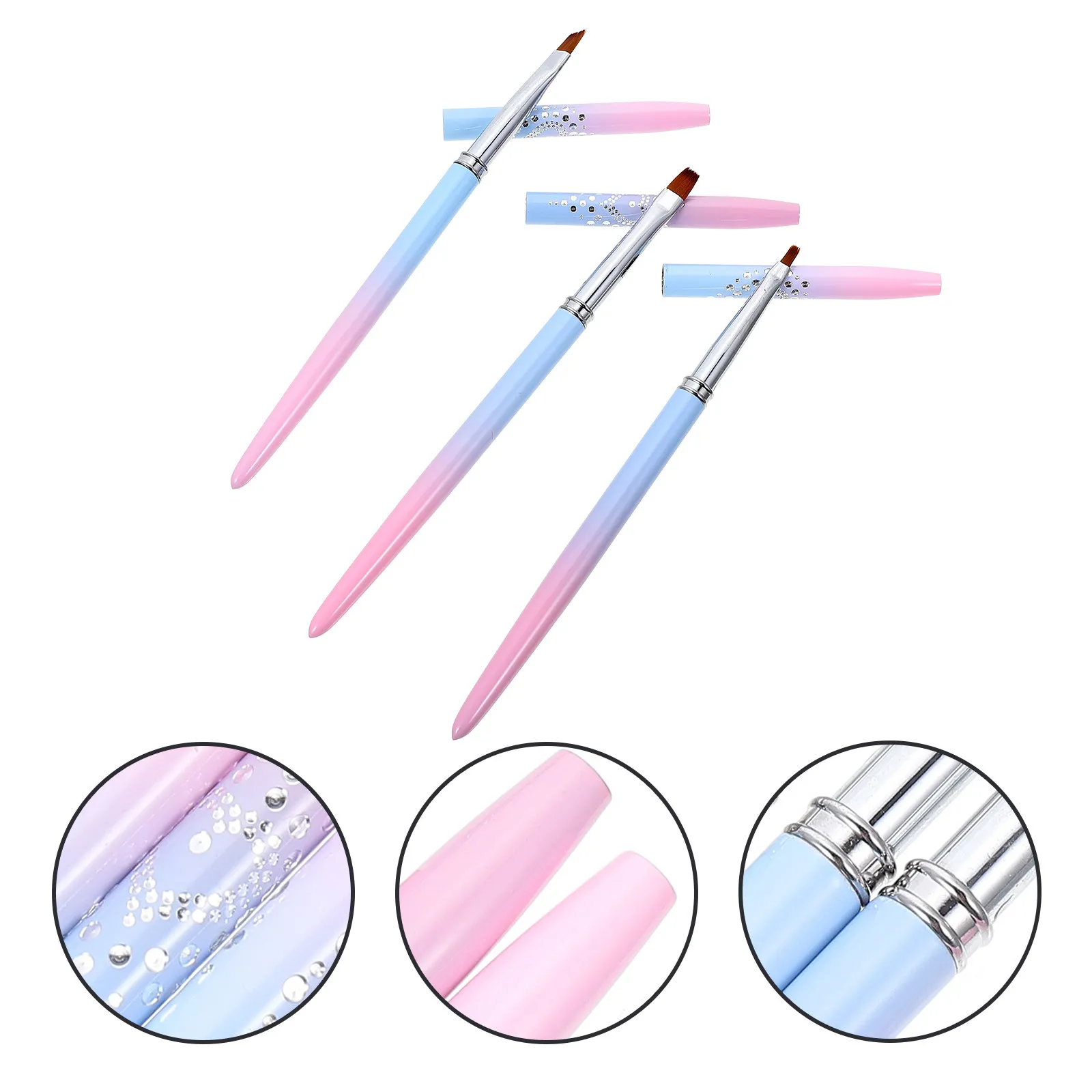3Pcs Nail Art Pen Set Fine Heads Efficient Manicure Drawing Tools Nail Painting Accessories Manicure Supplies
3Pcs Nail Art Pen Set Fine Heads Efficient Manicure Drawing Tools Nail Painting Accessories Manicure Supplies