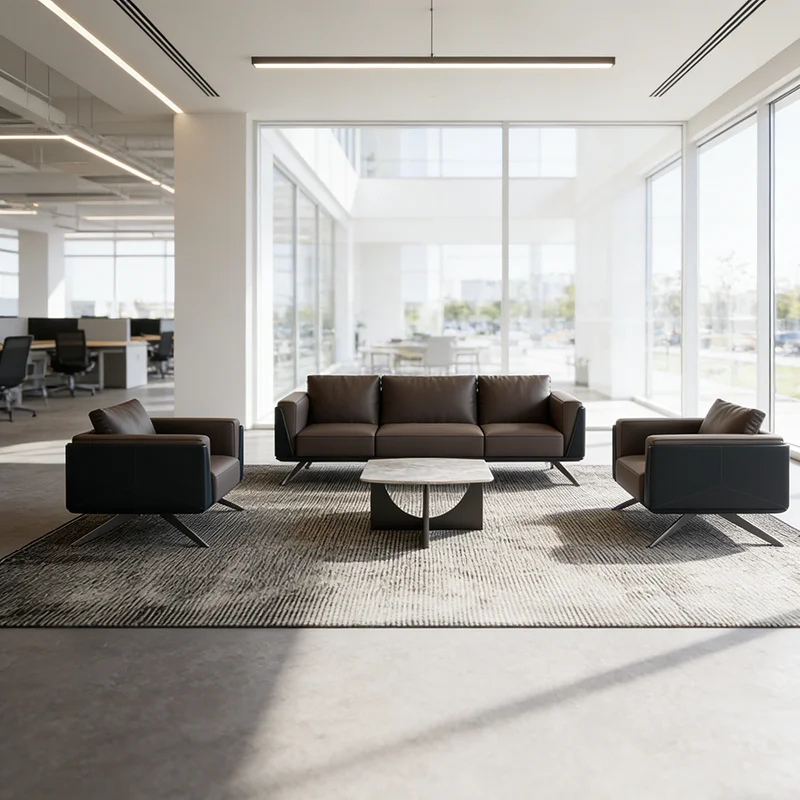 Office Furniture Executive Office Sofa Set Furniture Modern Reception Visitor Office Modular Sofa
