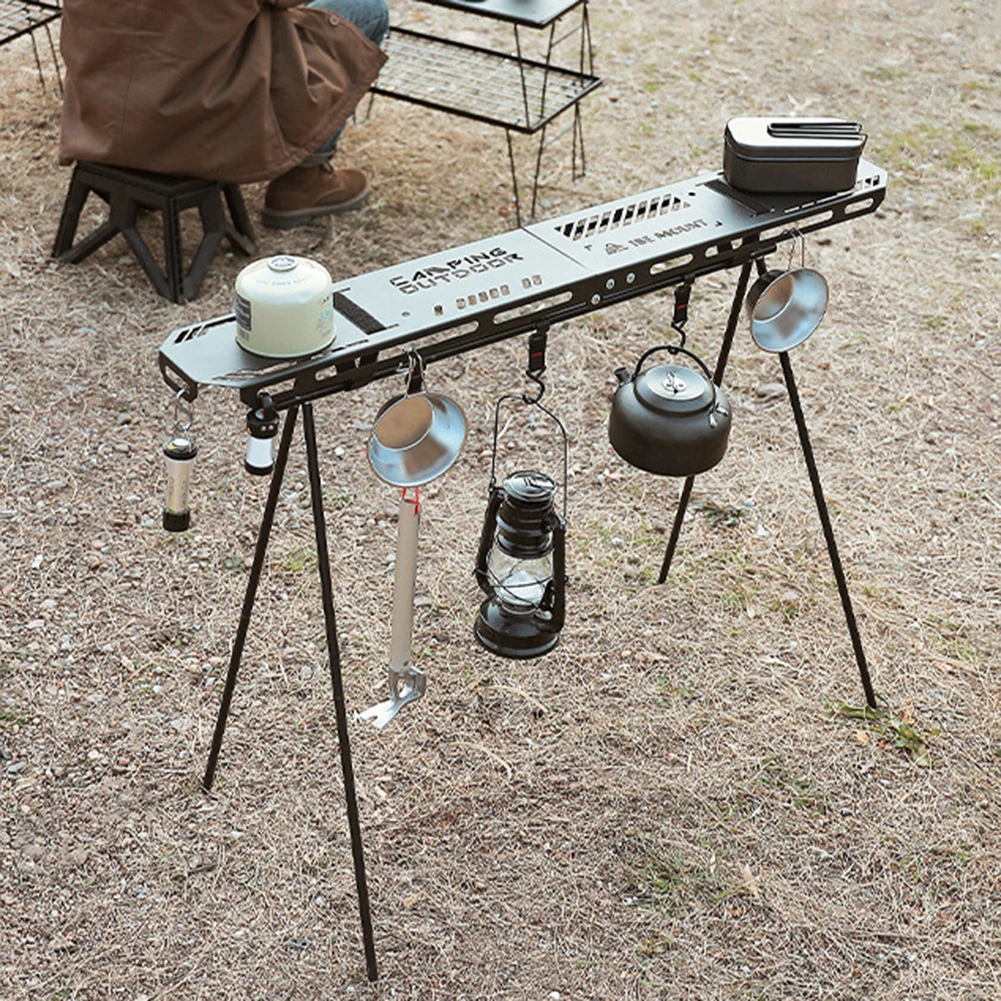 Foldable Camping Tripod Top Plate Portable Storage Table Top Board High Strength Bending with Hanging Hole for BBQ Picnic Hiking
Foldable Camping Tripod Top Plate Portable Storage Table Top Board High Strength Bending with Hanging Hole for BBQ Picnic Hiking