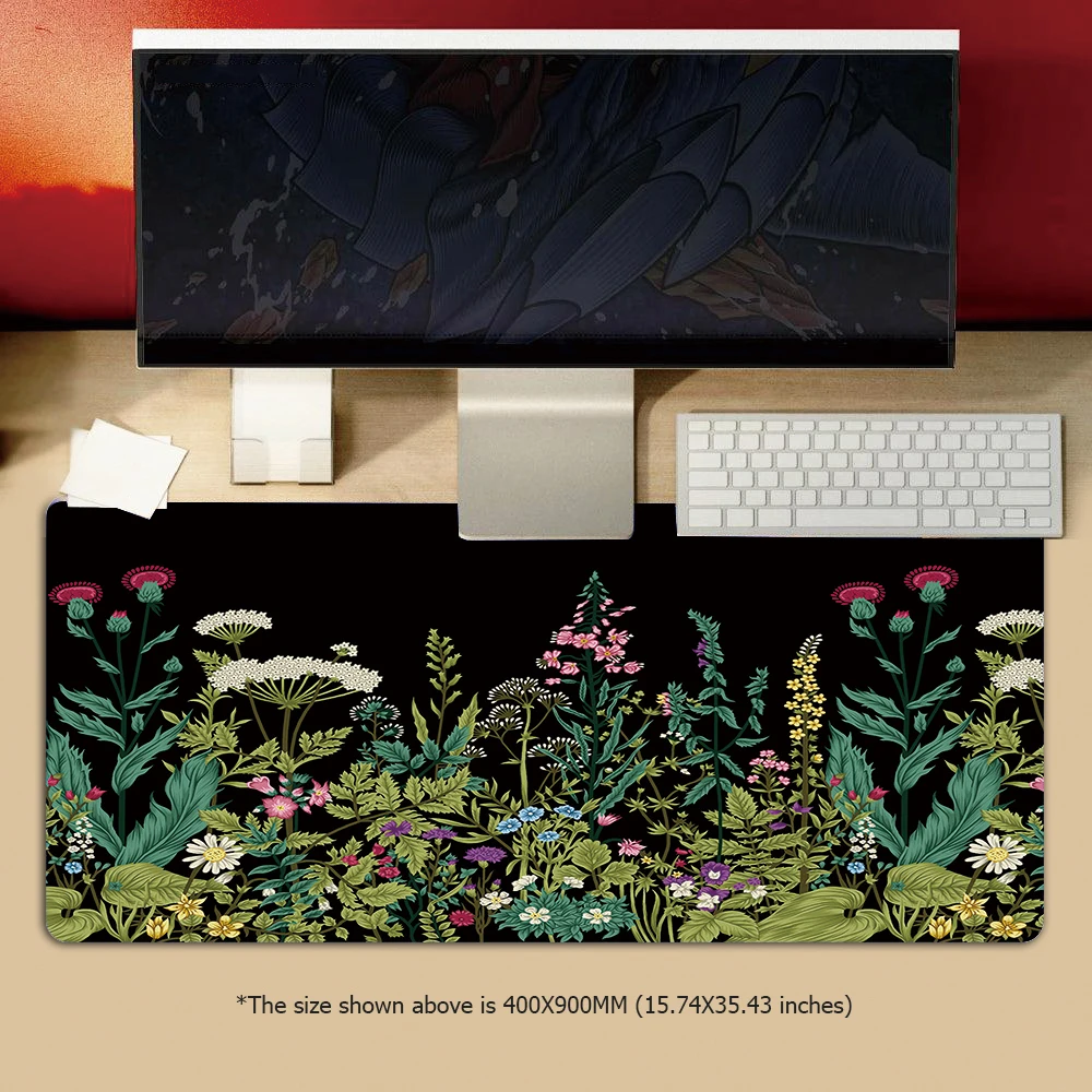 Mouse Pad Gaming Green Plant Flower Aesthetics XL Computer Mousepad XXL Playmat Natural Rubber Office Carpet Computer Mice Pad
Mouse Pad Gaming Green Plant Flower Aesthetics XL Computer Mousepad XXL Playmat Natural Rubber Office Carpet Computer Mice Pad