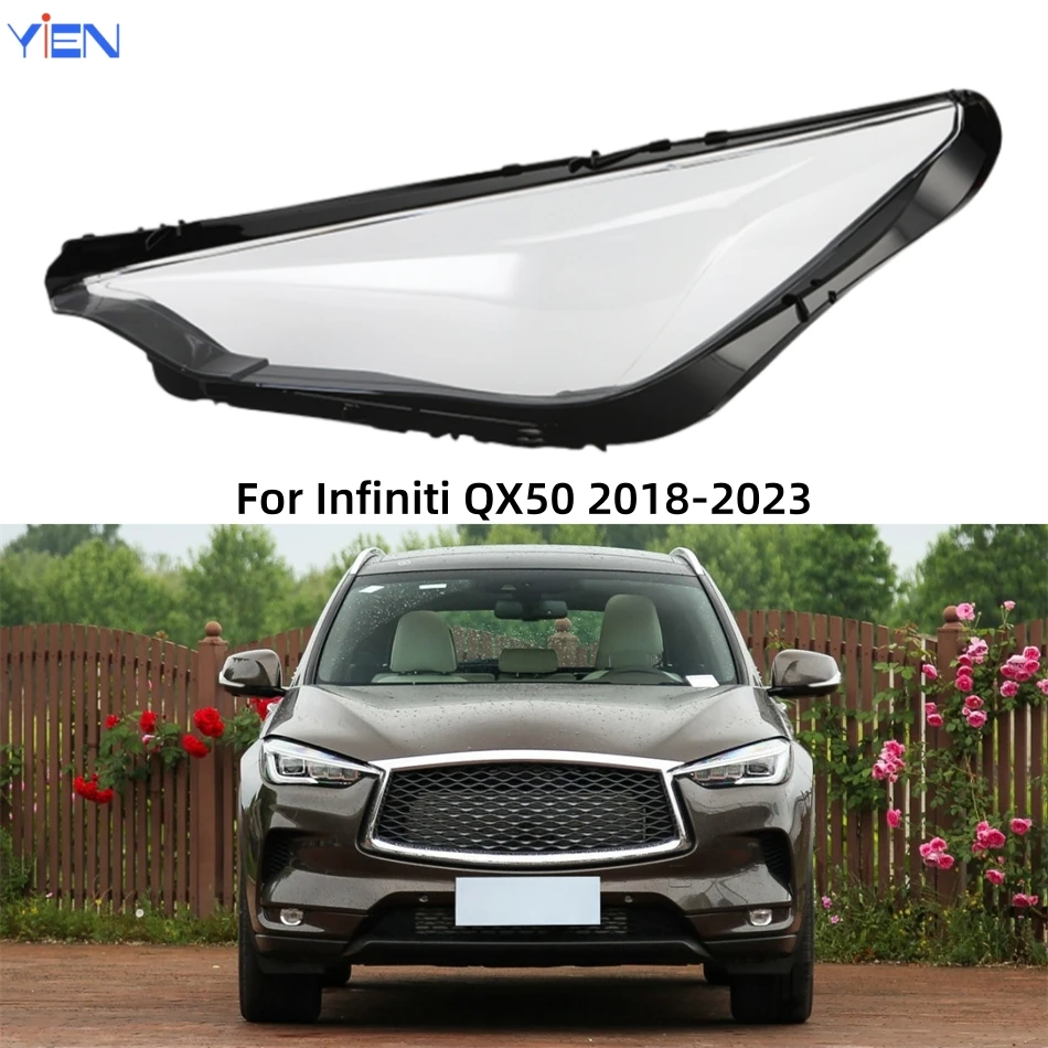 For Infiniti QX50 2018 2019 2020 2021 2022 2023 Accessory Cars Polycarbonate High Gloss Fully Transparent Front Headlight Cover
For Infiniti QX50 2018 2019 2020 2021 2022 2023 Accessory Cars Polycarbonate High Gloss Fully Transparent Front Headlight Cover