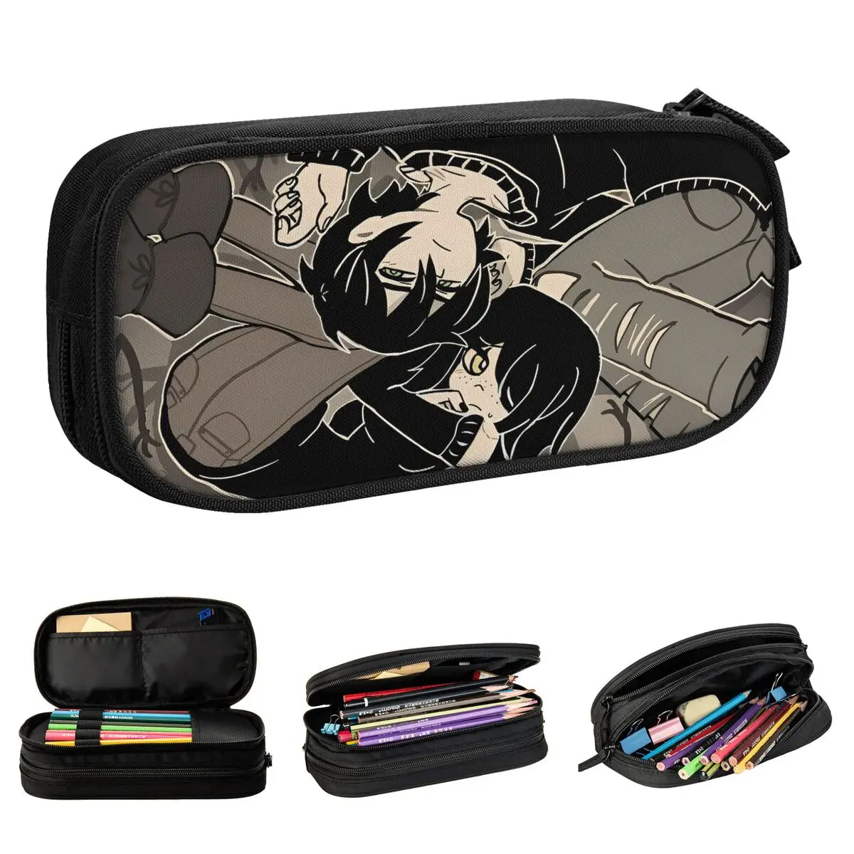 Пенал-косметичка The Coffin Of Andy And Leyley, большая сумка для хранения, школьные принадлежности, подарки, канцелярские товары
Пенал-косметичка The Coffin Of Andy And Leyley, большая сумка для хранения, школьные принадлежности, подарки, канцелярские товары