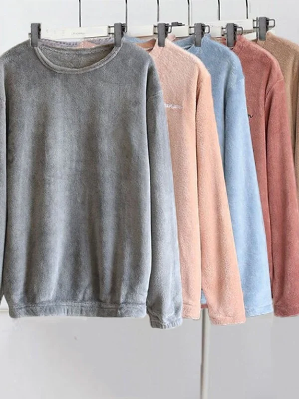 Coral Fleece Hoodie Women's Long Sleeve Loose Home Clothes Comfortable Warm Autumn Winter Sweatshirt Casual Street Style
Coral Fleece Hoodie Women's Long Sleeve Loose Home Clothes Comfortable Warm Autumn Winter Sweatshirt Casual Street Style