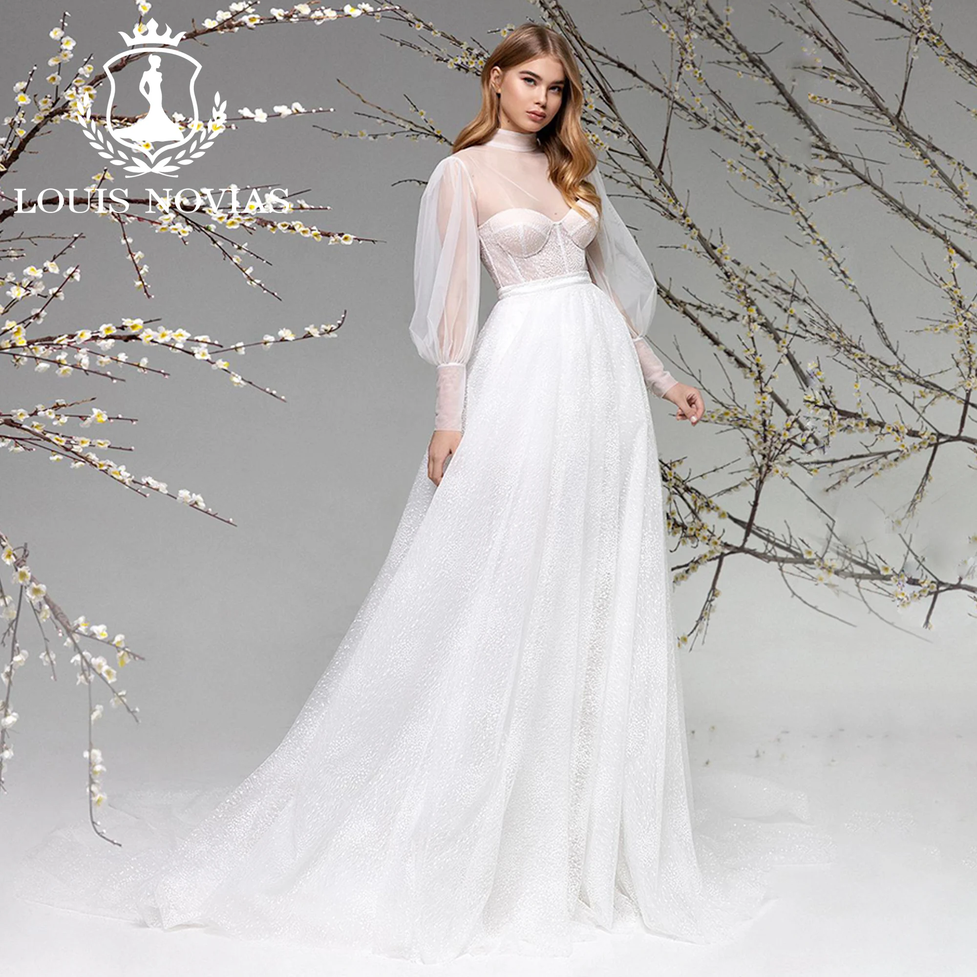 LOUIS NOVIAS 2 IN 1 Mermaid Wedding Dress For Women With Jacket Sexy High Quality Elegant Wedding Gown Vestidos De Novia
LOUIS NOVIAS 2 IN 1 Mermaid Wedding Dress For Women With Jacket Sexy High Quality Elegant Wedding Gown Vestidos De Novia