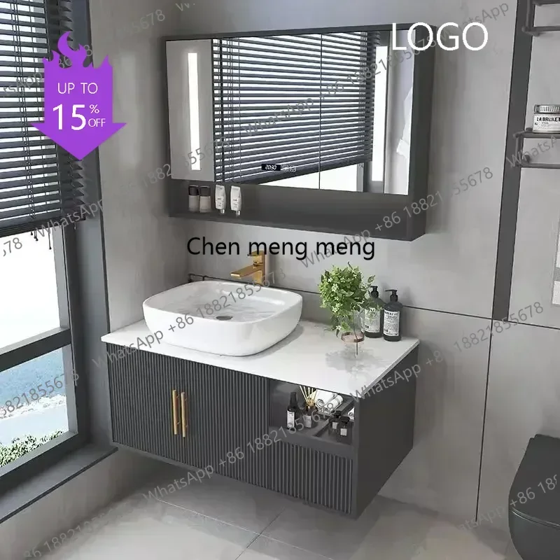 K182Modern Bathroom Washbasin Cabinet Slate Integrated Countertop Creative Bathroom Cabinets Vanity Top Sinks Bathroom Furniture
K182Modern Bathroom Washbasin Cabinet Slate Integrated Countertop Creative Bathroom Cabinets Vanity Top Sinks Bathroom Furniture